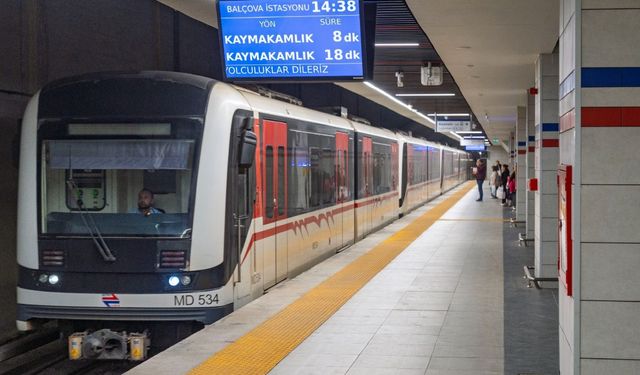 İzmir Metrosu’nda çalışmalar tamamlandı: Fahrettin Altay–Narlıdere seferleri yeniden başladı