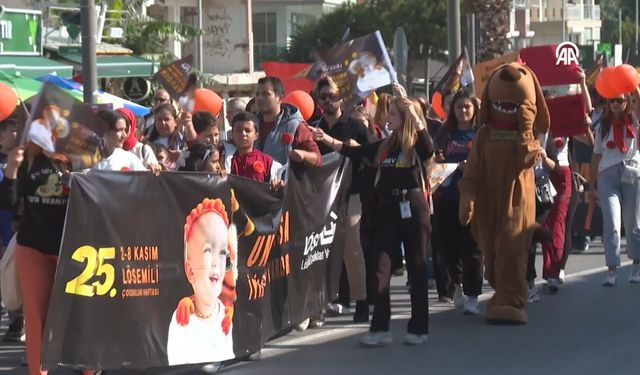 İzmir'de lösemili çocuklar için moral şenliği