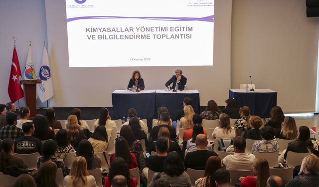 İzmir’de sanayi temsilcilerine eğitim: Kimyasal güvenlik ve sürdürülebilirlik