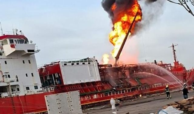Ukrayna'da Türk gemisine dronla saldırı!