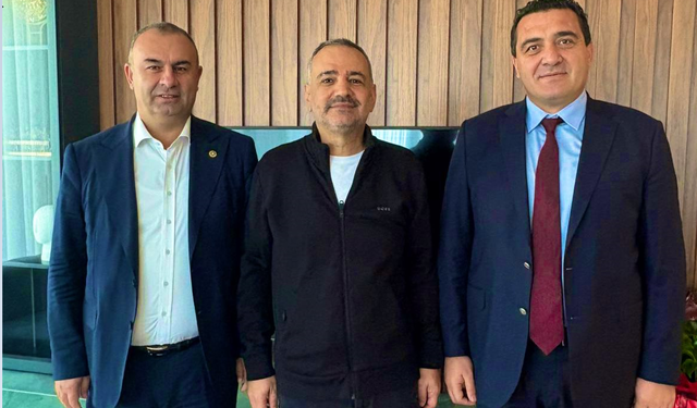 CHP’li Karasu ve Arslan’dan Aslanoğlu’na ziyaret: Örgüt kültürü budur