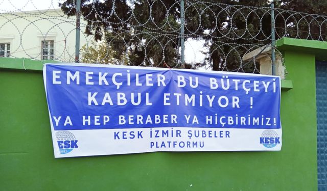 İzmir Emekliler Platformu’ndan Bornova’da miting: Sermayeye değil emekliye bütçe!