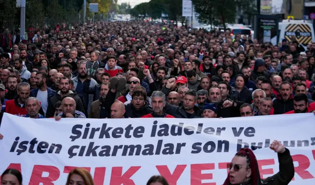 İzmir Büyükşehir emekçileri direnişlerini sürdürüyor: Eylemin beşinci günü