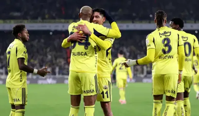 Fenerbahçe evinde 4 golle kazandı