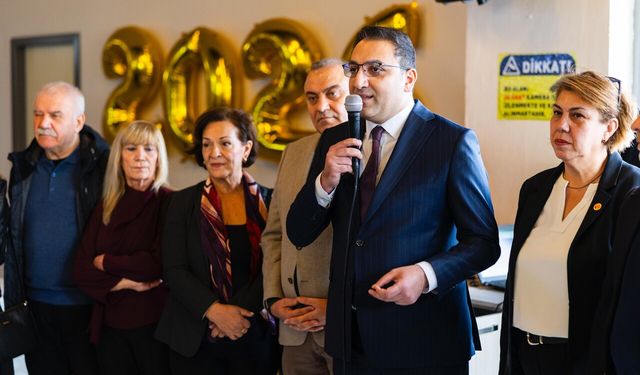 Başkan Onur Yiğit yılın son gününde çalışanlarıyla buluştu