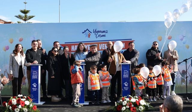 Çeşme’ye çocuklar için yeni yaşam alanı geliyor