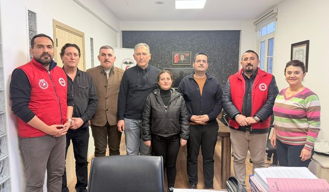 Eyleme çıkmışlardı: DİSK’ten odalara destek ziyareti