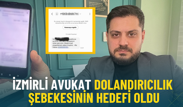 İzmirli avukat dolandırıcılık şebekesinin hedefi oldu: Hukuk bürosunun adını kullandılar, sahte e-Devlet sitesi kurdular