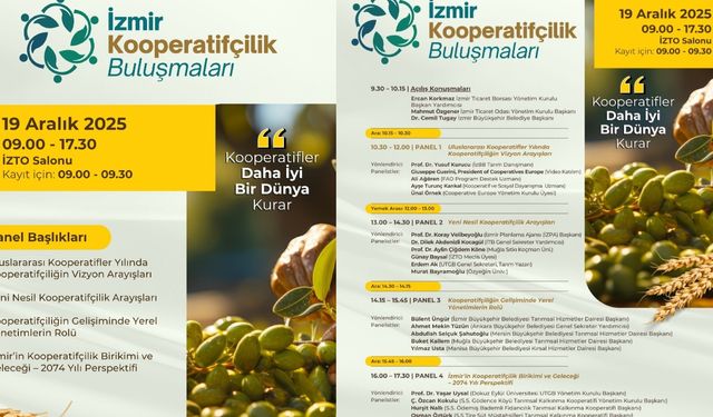İzmir'de kooperatifçilik buluşmaları başlıyor