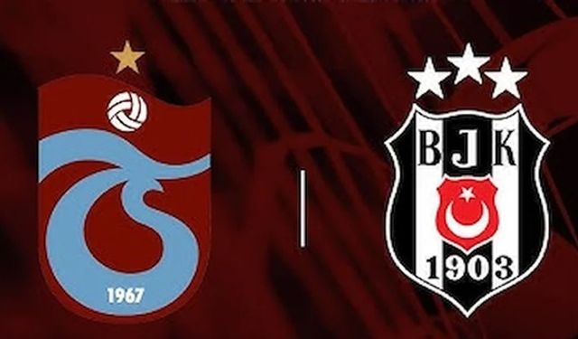 Trabzonspor-Beşiktaş derbisinin hakemi belli oldu!