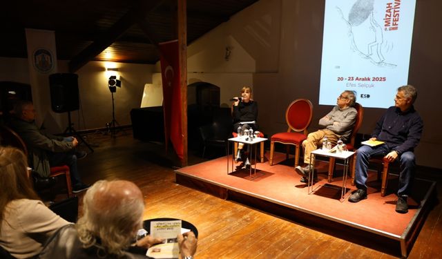 Selçuk’ta mizah dolu üçüncü gün panellerle devam etti