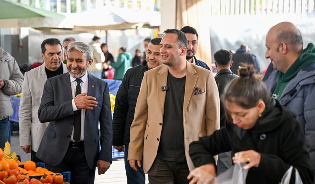 Bornova'da pazar denetimi