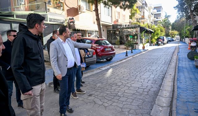 Bornova’da altyapı seferberliği… Eşki: Bornova’da kalıcı çözümler üretiyoruz