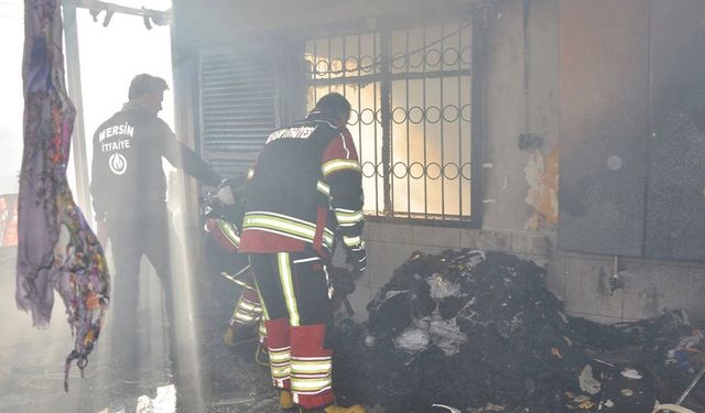 Baba işte, anne markette: Yangında 2 çocuk can verdi!