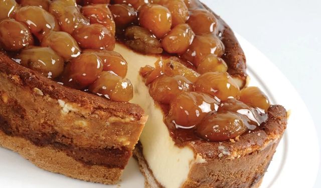Yılbaşında sofralarınız tatlanacak: Kestaneli cheesecake tarifi