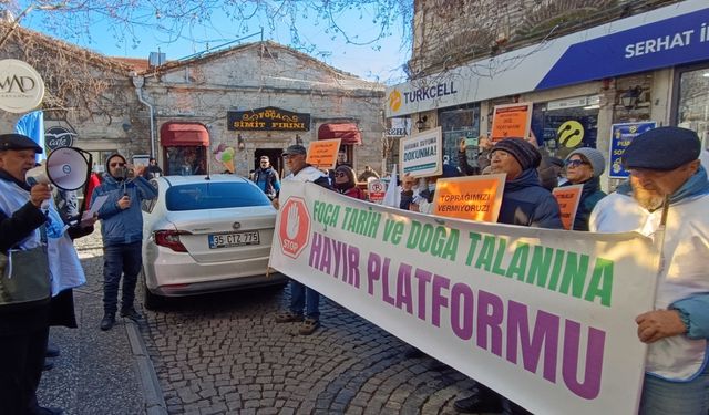 Foça’da plan isyanı: Tarım alanları ve koylar için 1200 imzalı direniş