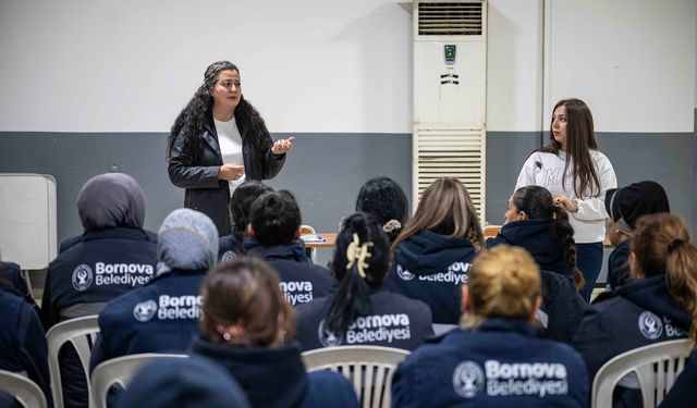 Bornova Belediyesi’nden kadın çalışanlara anlamlı destek