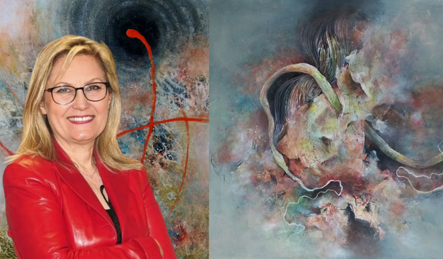 İzmir sanatla buluşuyor: Dilşad Atasoy’un 13. kişisel sergisi “Biriken” sanatseverlerle