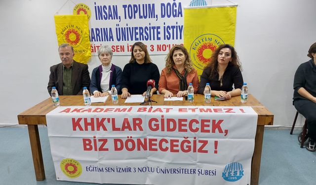 Eğitim Sen'den Barış Akademisyenleri açıklaması: Hukuki süreç derhal sonuçlansın!