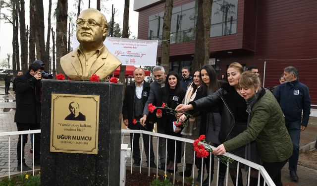 Uğur Mumcu Çiğli’de anıldı