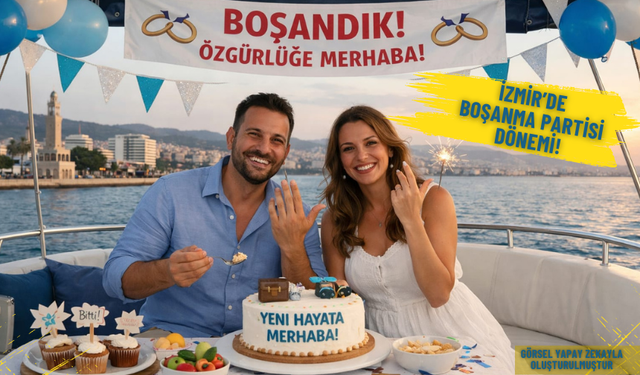 İzmir’de boşanma partileri organizasyon listelerine girdi: Talep giderek artıyor