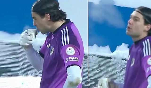 Maçı bırakıp çay içti: O takıma sponsorluk teklifi geldi!