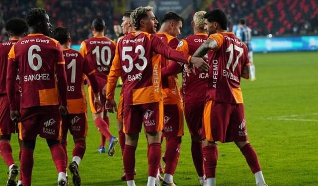 Galatasaray deplasmanda galip!