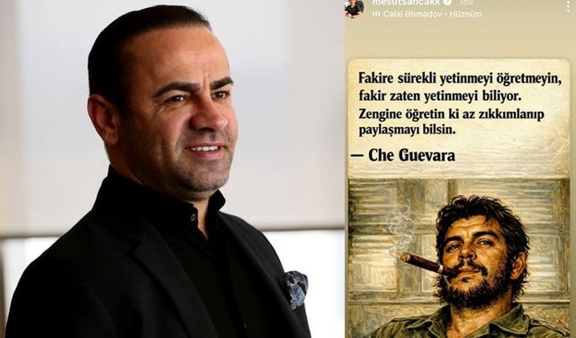 İş insanı Sancak’tan gelir adaletsizliğine vurgu yapan Che paylaşımı