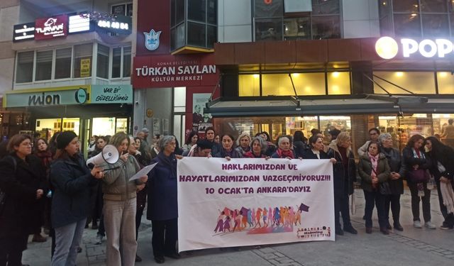 İzmir’den Ankara’ya Kadın Mitingi çağrısı: Haklarımızdan vazgeçmiyoruz