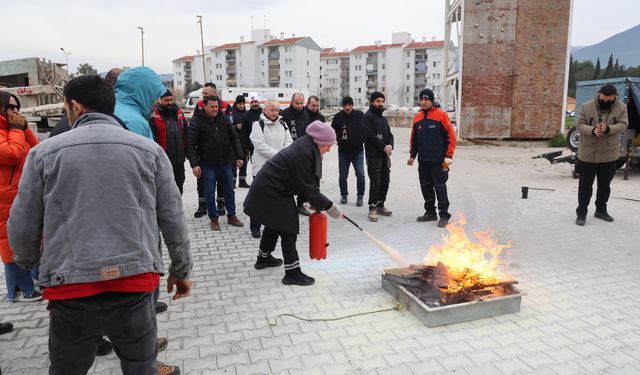 Konak’ta Arama Kurtarma Timi eğitimleri tamamlandı