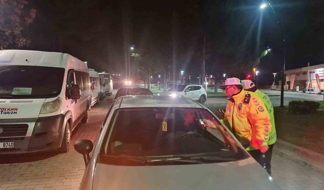 Manisa emniyetinden yılbaşı uygulaması: 557 bin TL ceza kesildi