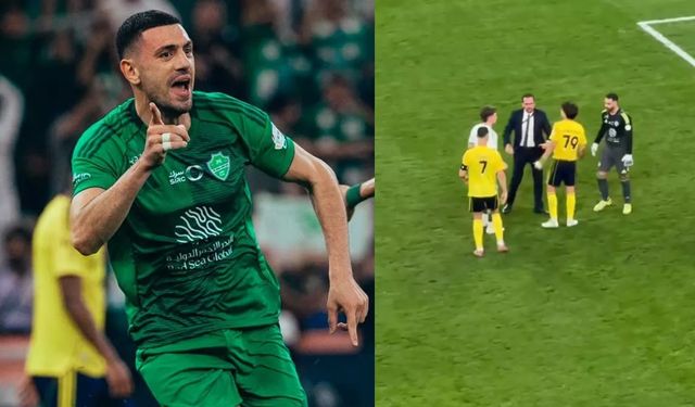 Merih Demiral galbiyet golünü kaydetti: Maçın ardından gerginlik yaşandı