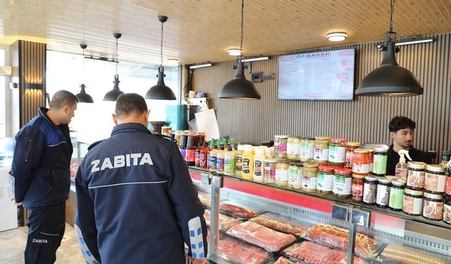 Menderes'te Ramazan öncesi denetim