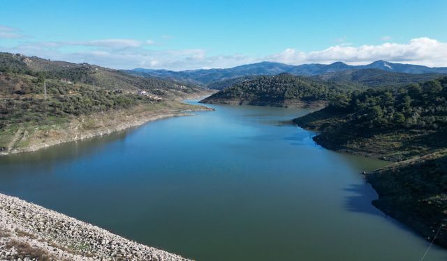 Seferihisar Barajı’nda su seviyesi %28’e yükseldi!