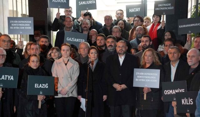 CHP İzmir 6 Şubat’ı unutmadı: 04.17’de anma töreni!