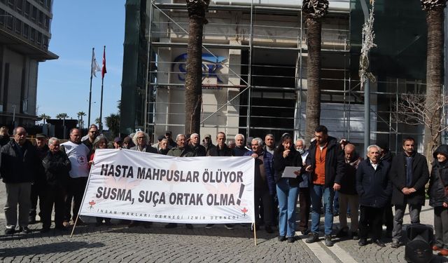 İzmir’de 373. Hafta: Hasta mahpuslar Esmer Avaz ve Mehmet Emin Çam serbest bırakılsın!