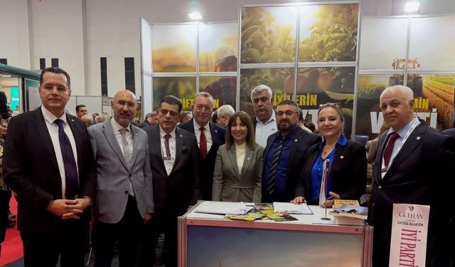 Agroexpo’da bir ilk: İYİ Parti Tarım Fuarında stant açtı