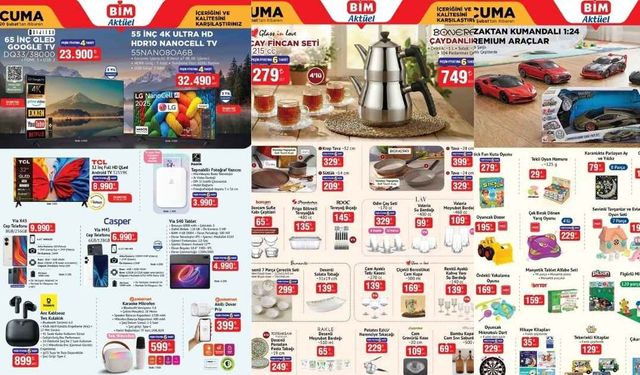 BİM 20 Şubat aktüel ürünler listesi: BİM'de bu cuma hangi indirimler var?