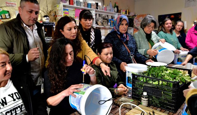 Bornova’da kompostla dönüşen kent tarımı: Pazardan talaşa, topraktan geleceğe döngüsel bir adım