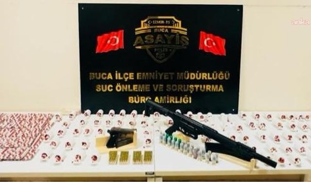 Buca’da yasaklı madde operasyonu: 7 bin ilaç ele geçirildi