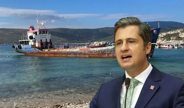 Urla’daki hurda gemi Meclis gündeminde: İzmirlilere yapılan bu haksızlığa göz yumamayız