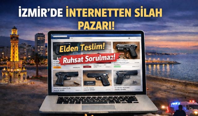 Bir tıkla tabanca: İzmir’de internetten silah pazarı!