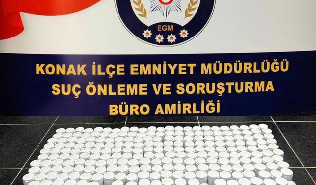İzmir’de büyük narkotik operasyonu: Yarım milyon hap ele geçirildi