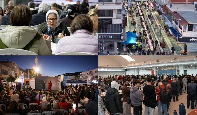 Çeşme, Didim, Seferihisar, Gaziemir... Belediyelerin iftar sofralarına yurttaşlardan yoğun ilgi