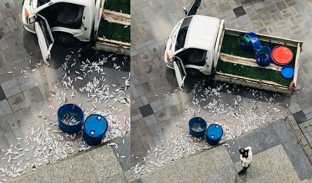 Bayraklı Belediyesi’ne balıkçı isyanı: Ürünlerini belediye önüne döktü
