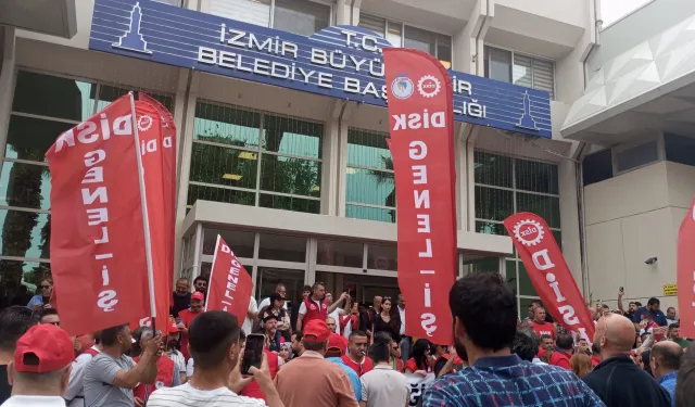 İzmir Büyükşehir’de havuzdaki işçiler dört gözle bekliyor: Kartal son durumu paylaştı