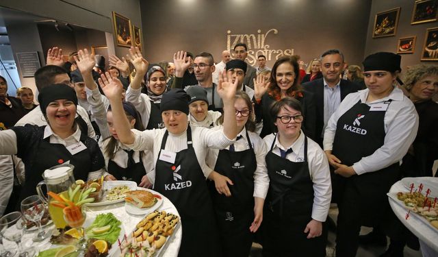 Karşıyaka’nın özel gençleri mutfakta!