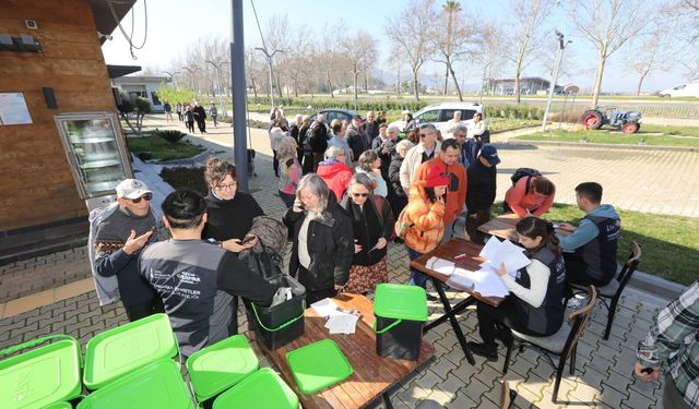 Efes Selçuk’ta kompost eğitimine yoğun ilgi