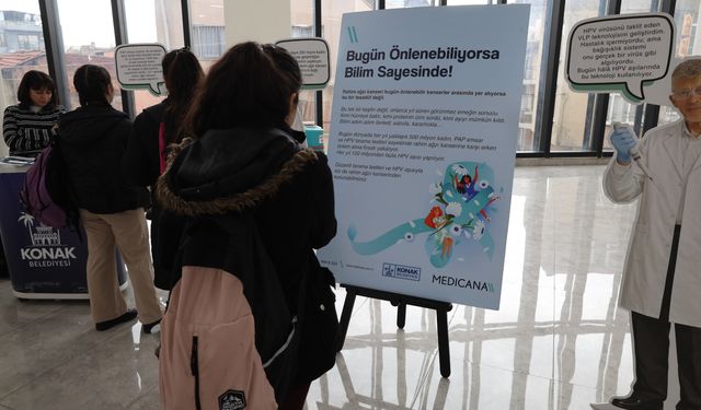 Konak’ta rahim ağzı kanseri farkındalığı