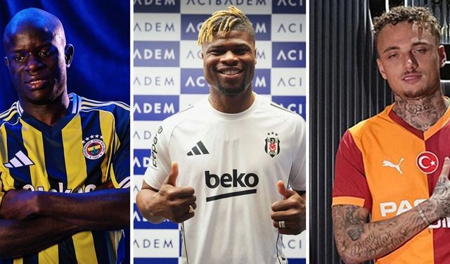 Süper Lig'de kış transferi bitti: Hangi takım kaç transfer yaptı?